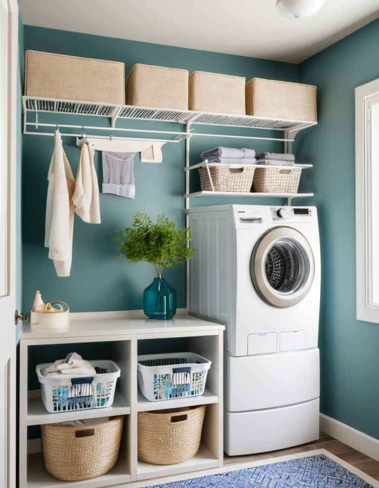 46 Genius Laundry Room Organization Ideas For A Clutter-Free Space