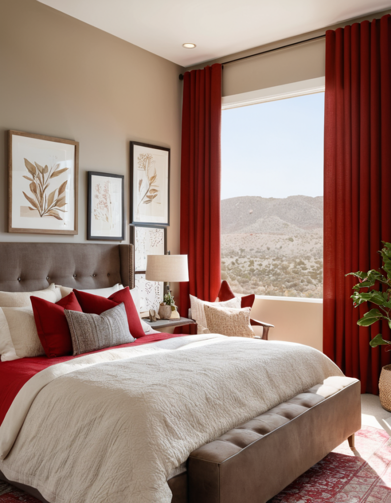 Passion in Design: 50 Stunning Red Bedroom Concepts to Ignite Your Imagination