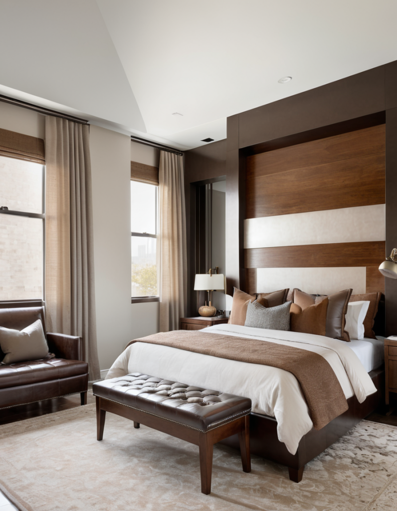 Nature’s Neutral: 41 Unexpected Brown Bedroom Ideas