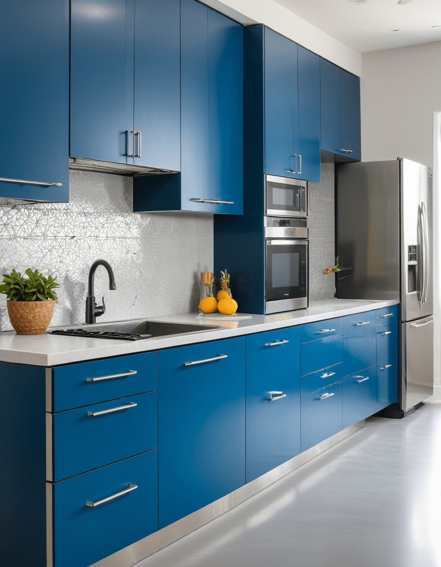 47 Blue Kitchen Ideas To Inspire A Stylish And Modern Culinary Space