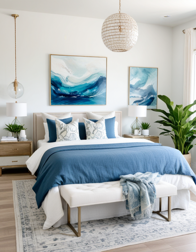 43 Coastal Bedroom Ideas To Bring The Ocean’s Charm Indoors