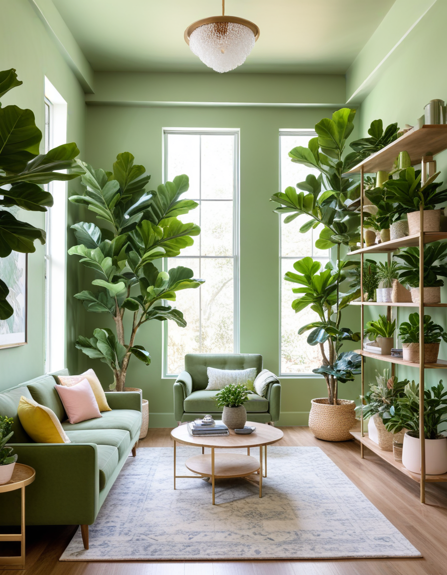 43 Green Living Room Ideas To Elevate Your Home’s Style And Serenity