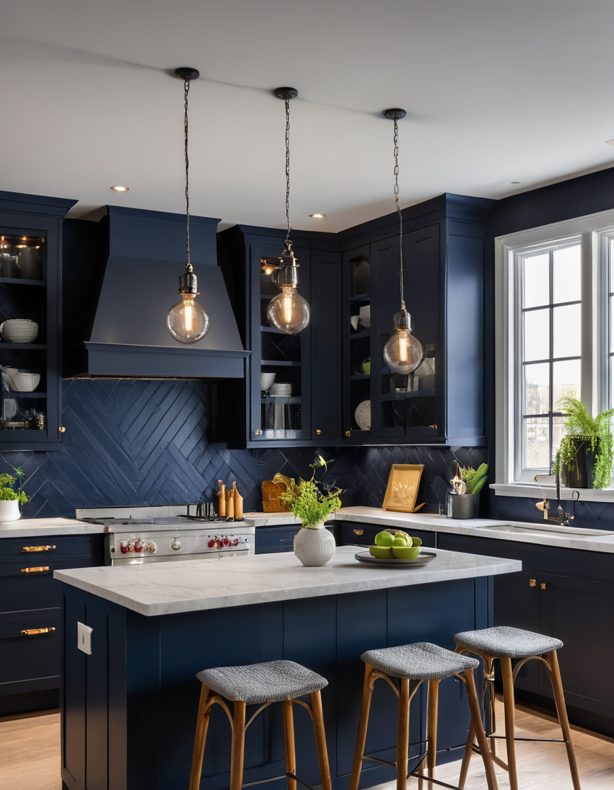 58 Dark Kitchen Ideas: Elevate Your Home with Bold and Stylish Design ...