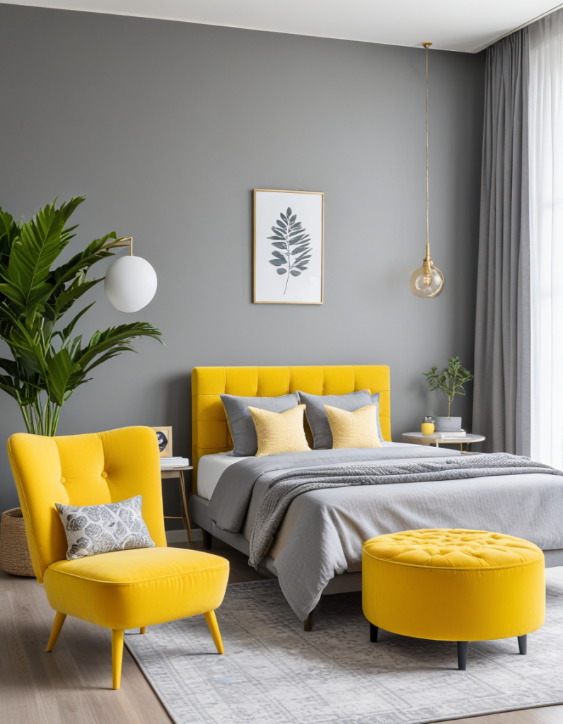43 Radiant Yellow Bedroom Ideas To Infuse Your Space With Sunshine