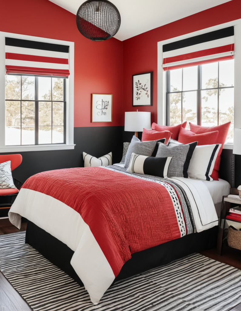 Passion in Design: 50 Stunning Red Bedroom Concepts to Ignite Your Imagination