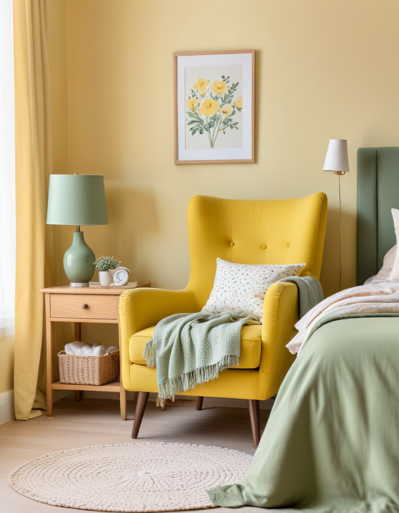 43 Radiant Yellow Bedroom Ideas To Infuse Your Space With Sunshine