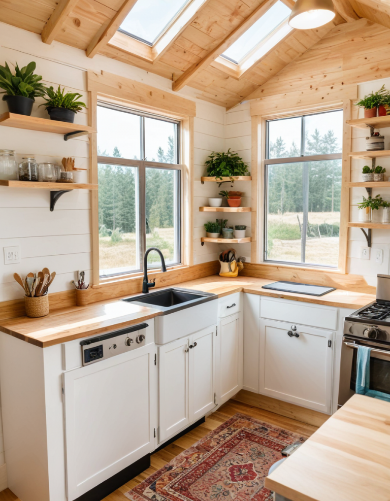 47 Tiny House Kitchen Ideas To Maximize Space And Style