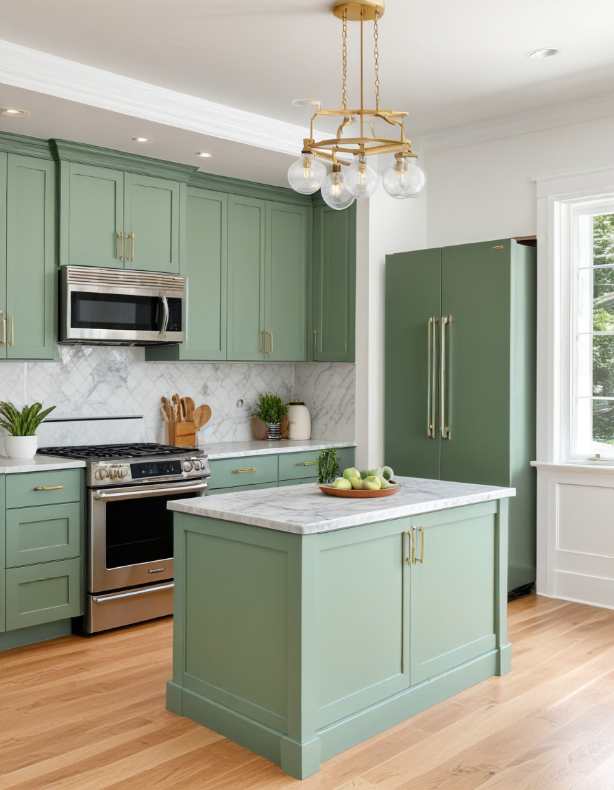 50 Stunning Green Kitchen Ideas To Elevate Your Home Design