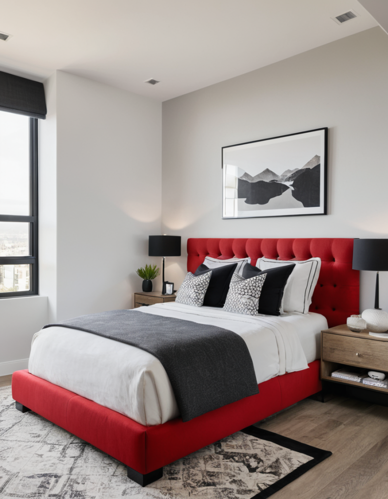 Passion in Design: 50 Stunning Red Bedroom Concepts to Ignite Your Imagination