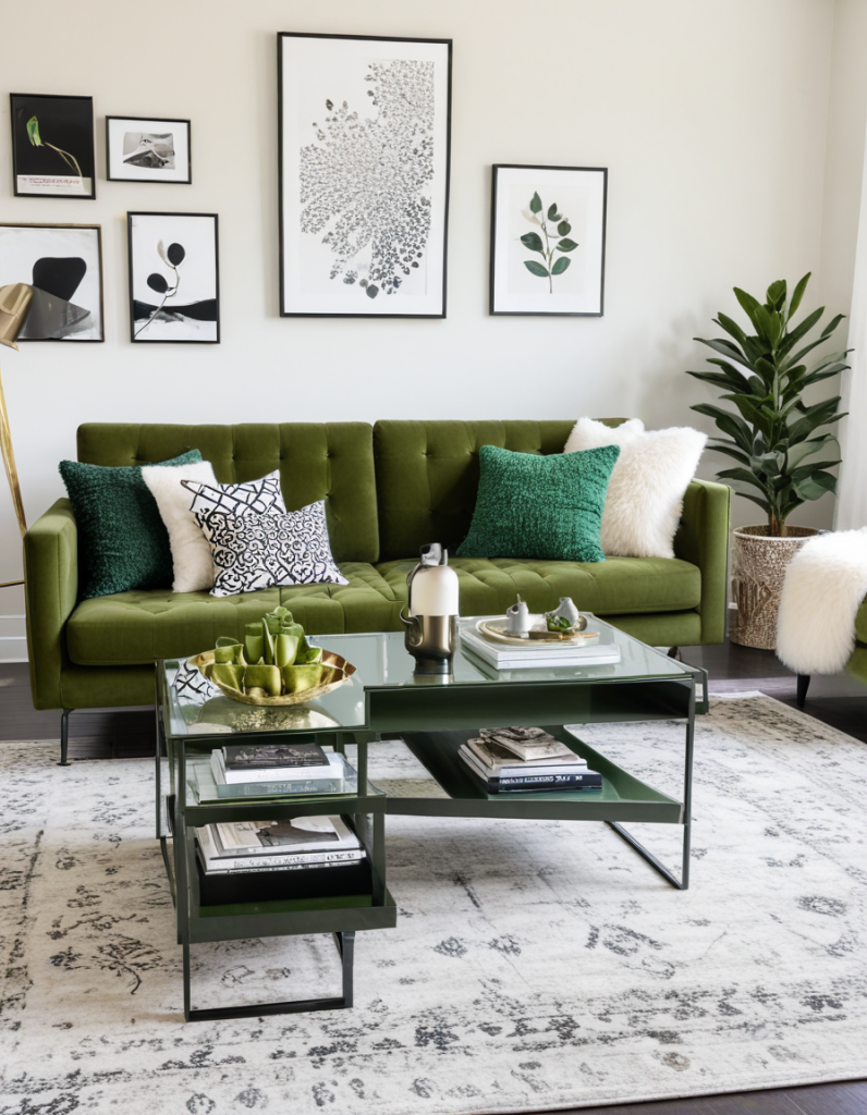 43 Green Living Room Ideas That Transform Your Space Into A Serene Oasis