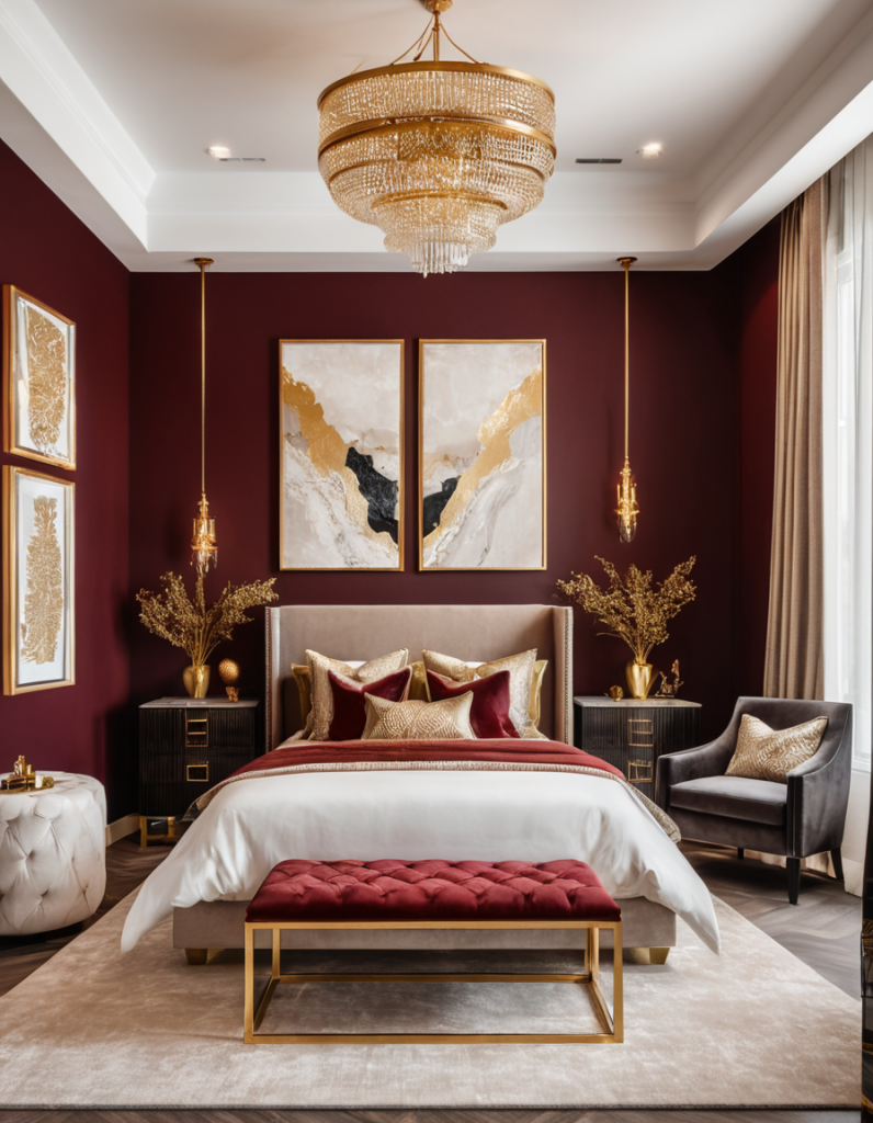 Passion in Design: 50 Stunning Red Bedroom Concepts to Ignite Your Imagination
