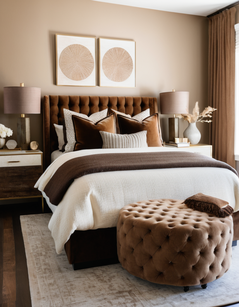 Nature’s Neutral: 41 Unexpected Brown Bedroom Ideas