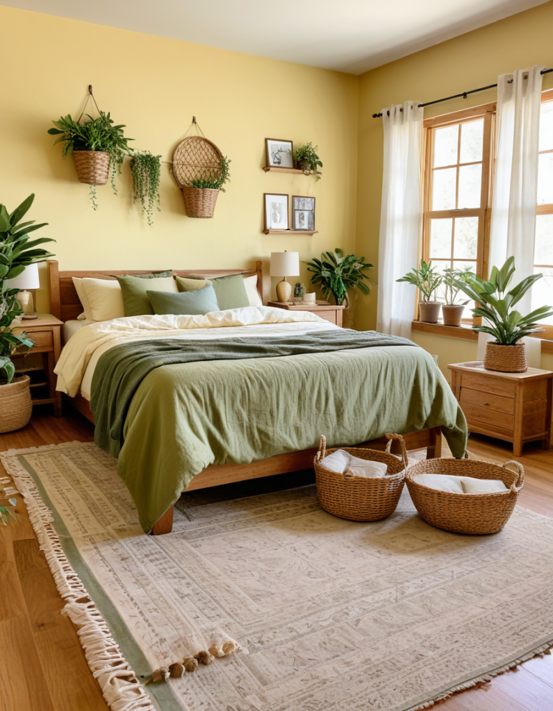 43 Radiant Yellow Bedroom Ideas To Infuse Your Space With Sunshine