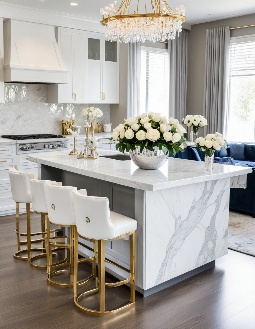 46 Kitchen Island Decor Ideas To Transform Your Space Into A Stylish ...