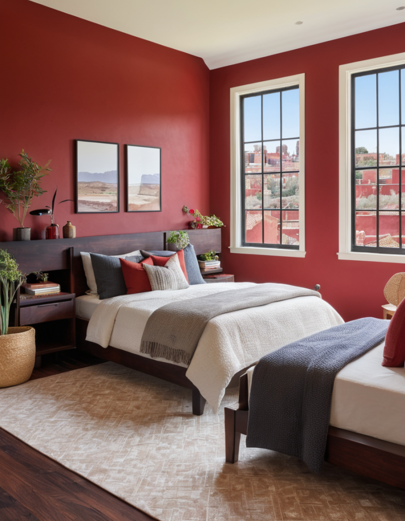 Passion in Design: 50 Stunning Red Bedroom Concepts to Ignite Your Imagination