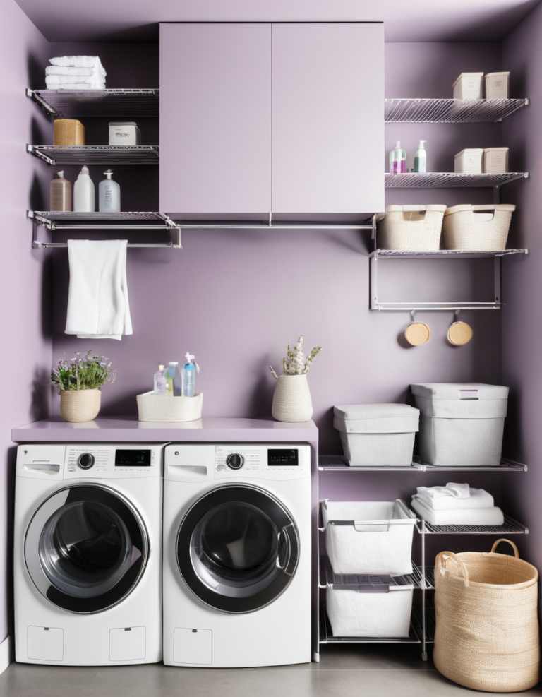 59 Laundry Room Cabinets And Shelves Ideas For A Stylish And Organized ...