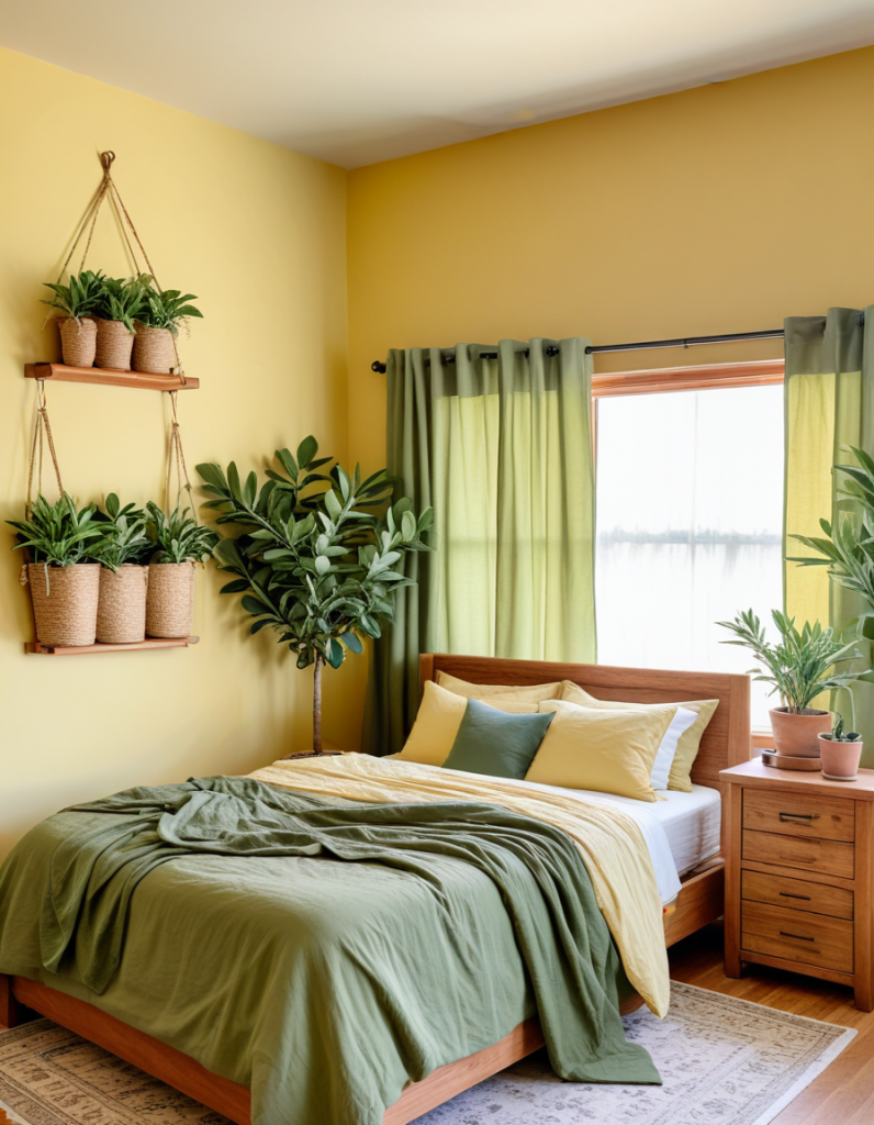 43 Radiant Yellow Bedroom Ideas To Infuse Your Space With Sunshine