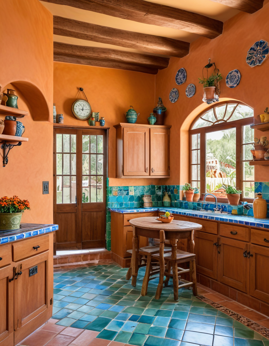 51 Hacienda Style Kitchen Ideas To Transform Your Space With Rustic ...
