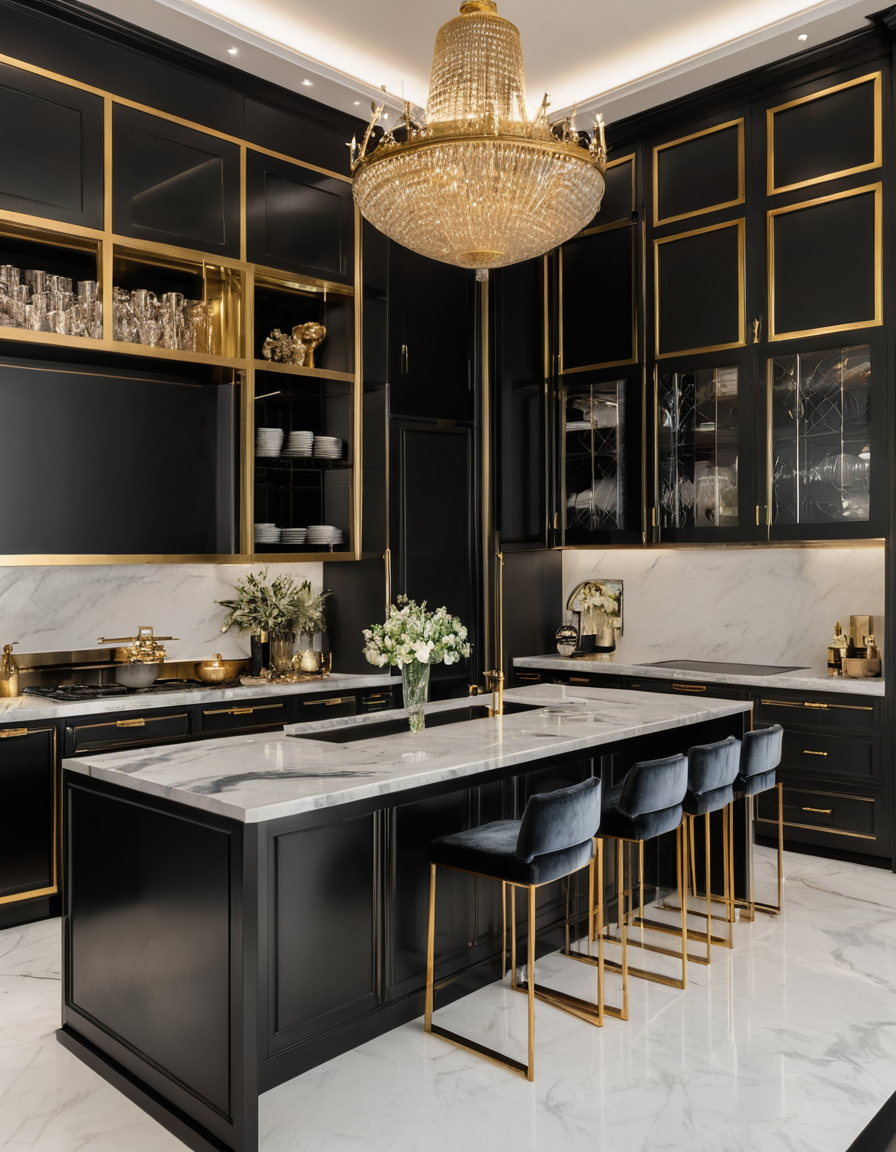 48 Black Kitchen Ideas To Inspire A Modern And Elegant Culinary Space