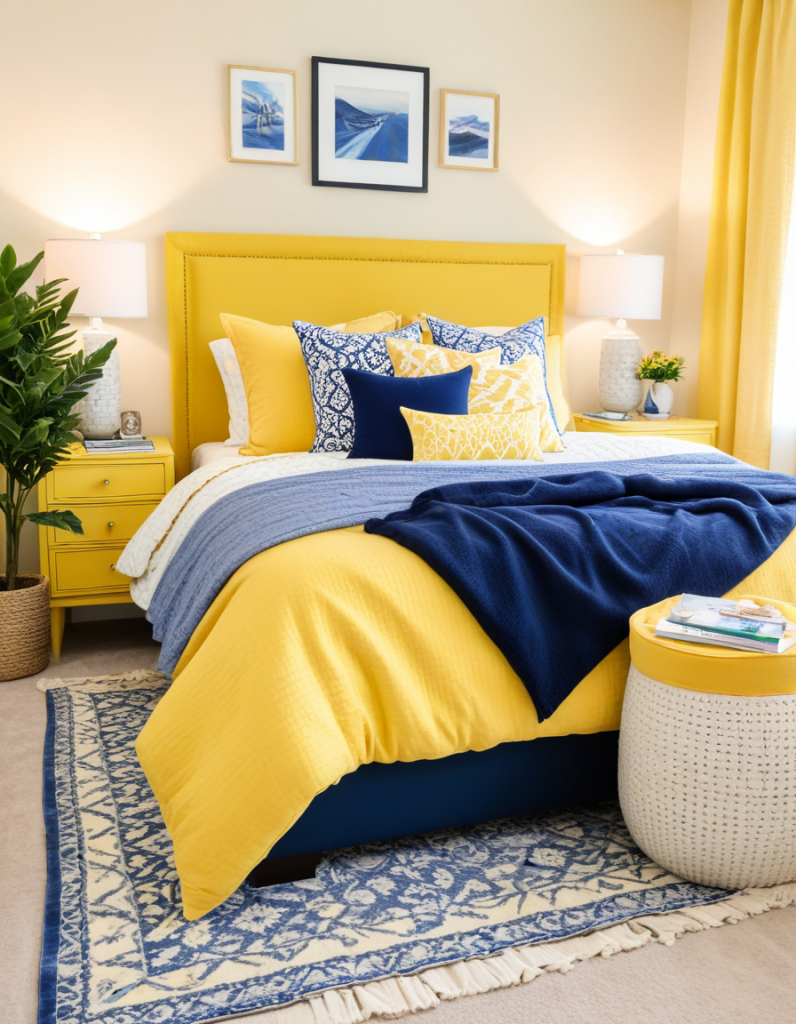 43 Radiant Yellow Bedroom Ideas To Infuse Your Space With Sunshine