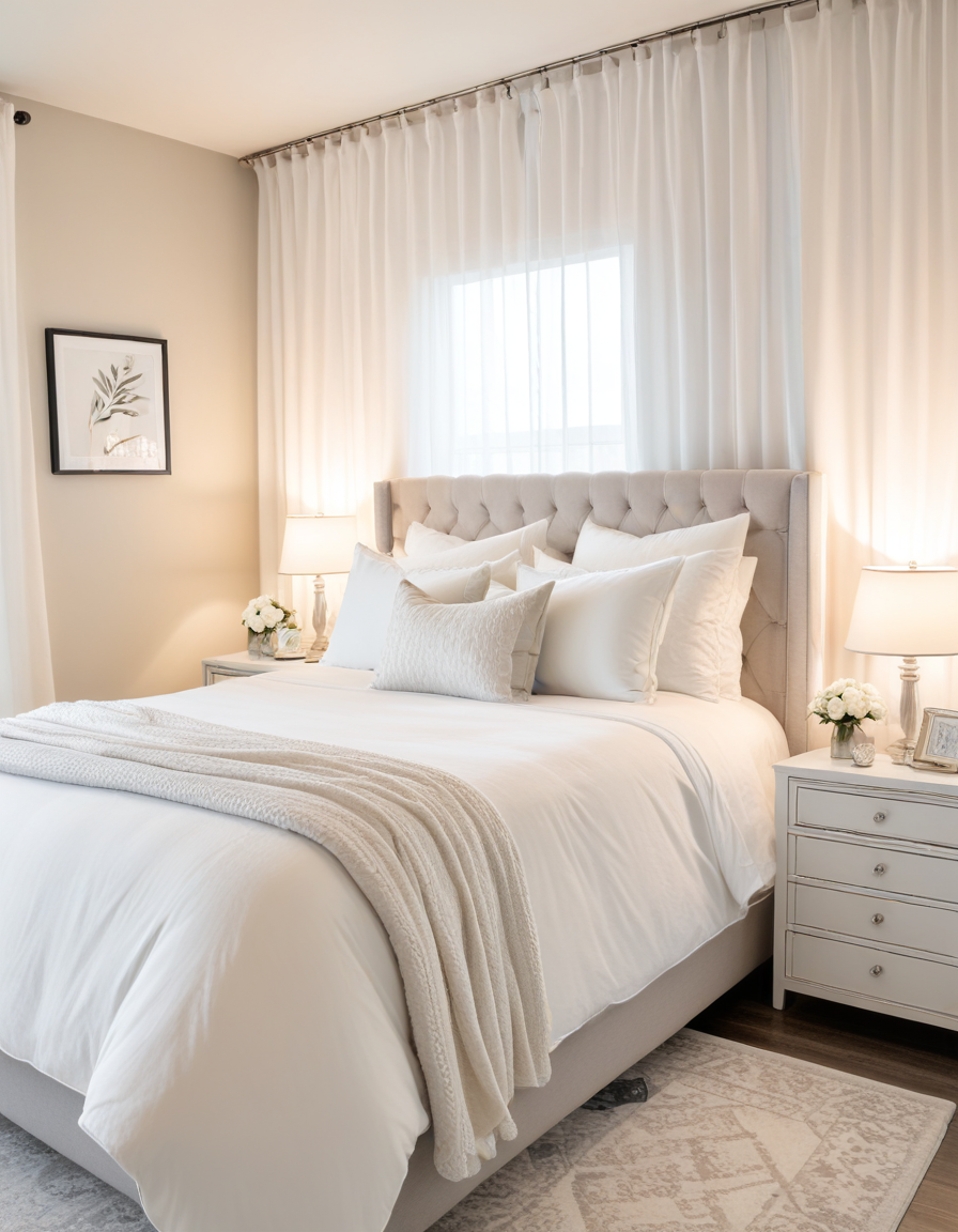 46 Stunning White Bedroom Ideas For A Serene And Elegant Space