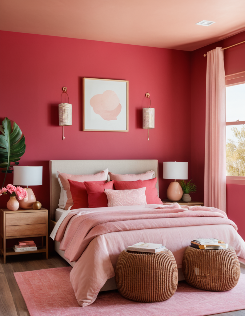 Passion in Design: 50 Stunning Red Bedroom Concepts to Ignite Your Imagination