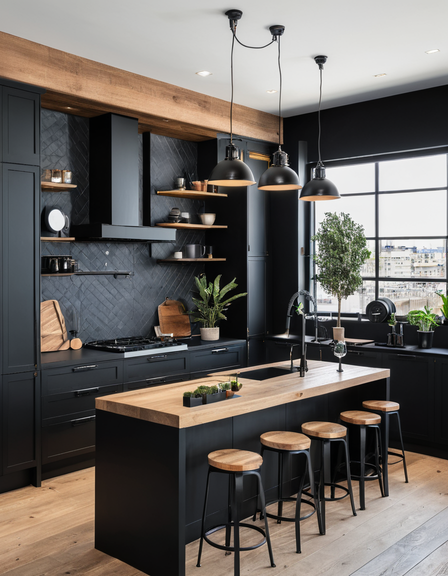 48 Black Kitchen Ideas To Inspire A Modern And Elegant Culinary Space