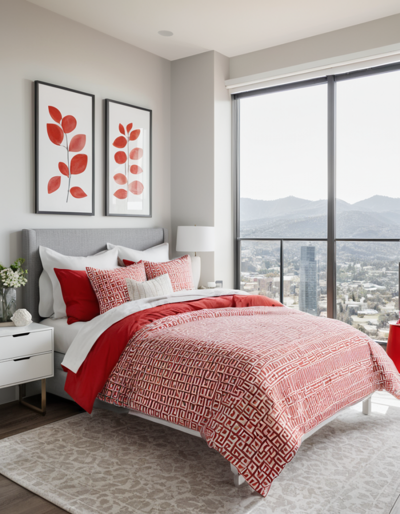 Passion in Design: 50 Stunning Red Bedroom Concepts to Ignite Your Imagination