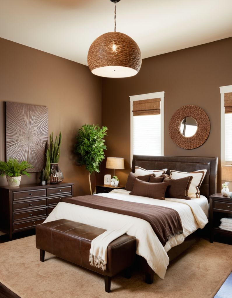 Nature’s Neutral: 41 Unexpected Brown Bedroom Ideas