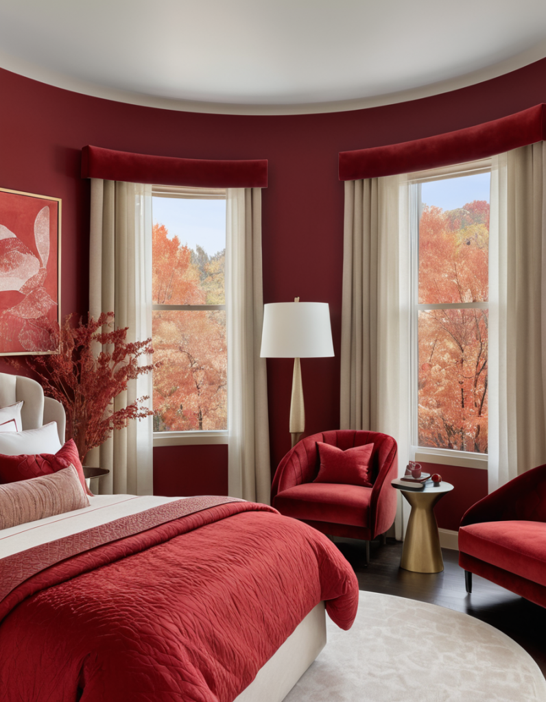 Passion in Design: 50 Stunning Red Bedroom Concepts to Ignite Your Imagination