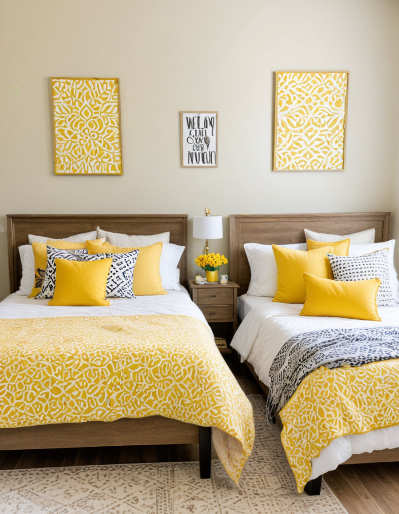 43 Radiant Yellow Bedroom Ideas To Infuse Your Space With Sunshine