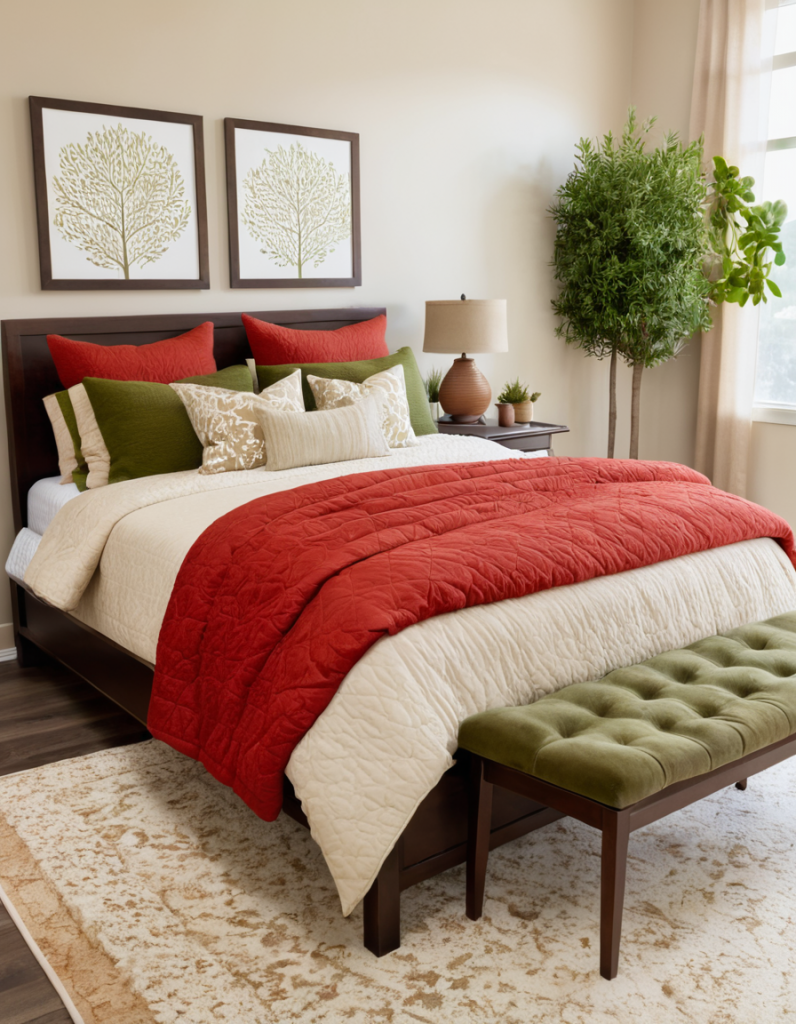 Passion in Design: 50 Stunning Red Bedroom Concepts to Ignite Your Imagination