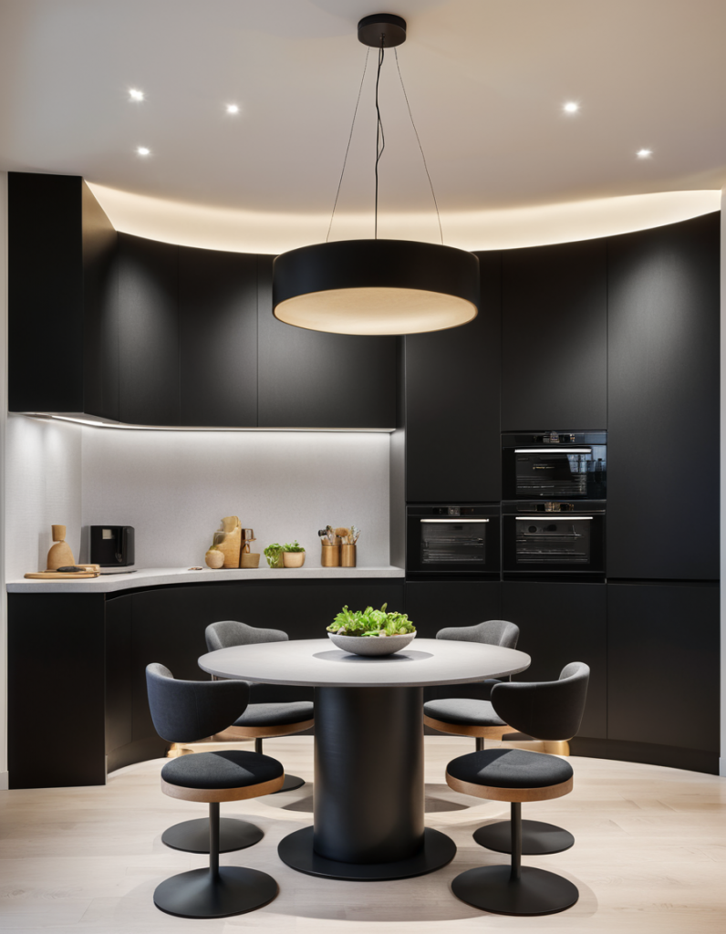 Elegance In The Dark: 48 Unforgettable Black Kitchen Inspirations