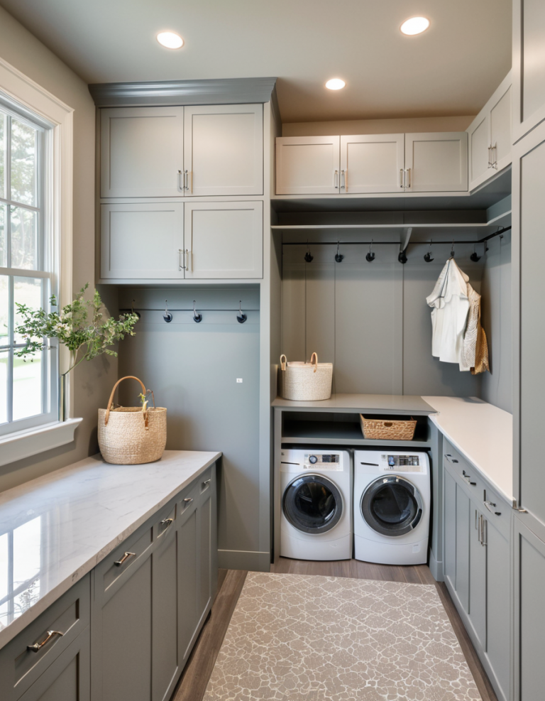 46 Genius Laundry Room Organization Ideas For A Clutter-Free Space