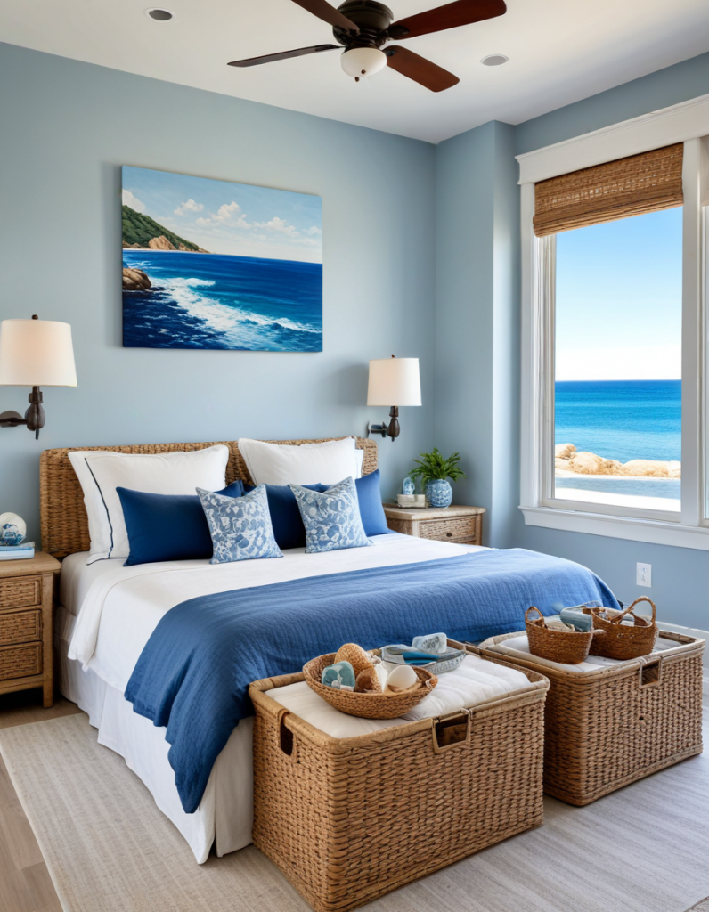 43 Coastal Bedroom Ideas To Bring The Ocean’s Charm Indoors