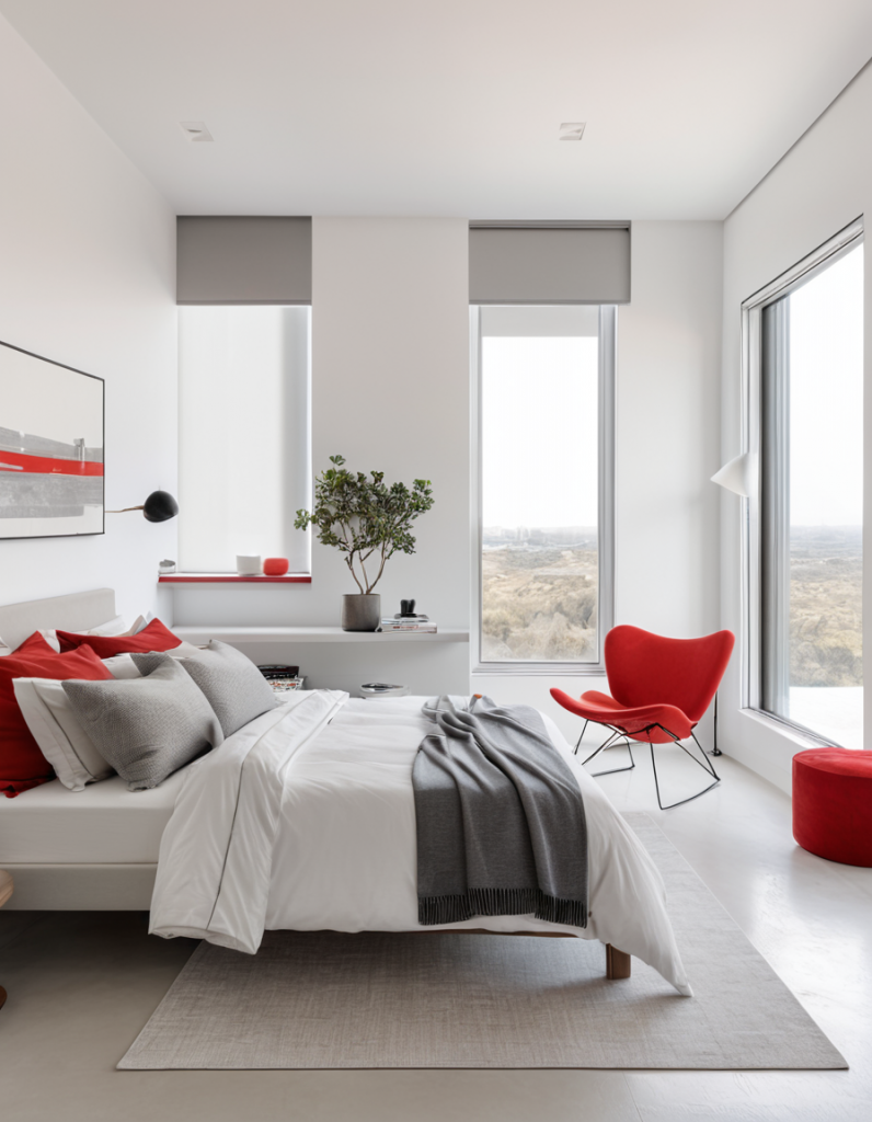 Passion in Design: 50 Stunning Red Bedroom Concepts to Ignite Your Imagination