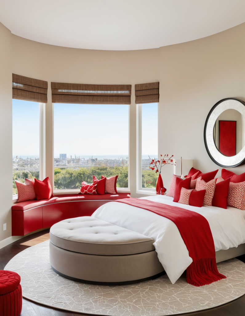 Passion in Design: 50 Stunning Red Bedroom Concepts to Ignite Your Imagination
