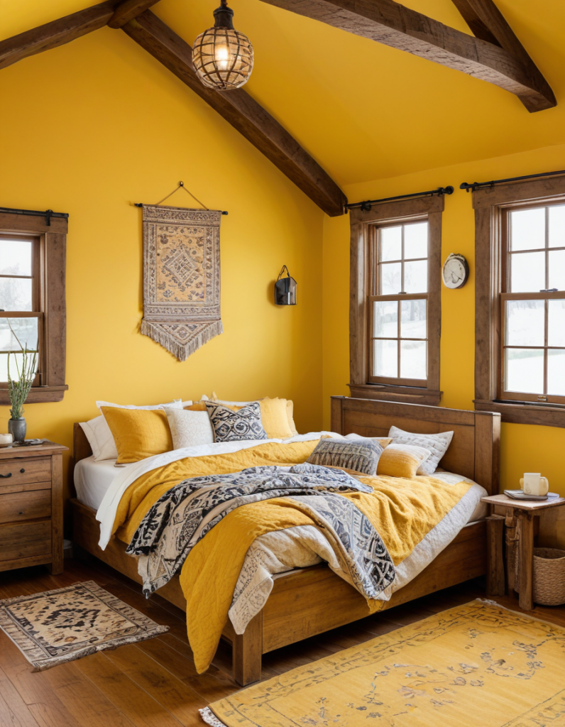 43 Radiant Yellow Bedroom Ideas To Infuse Your Space With Sunshine
