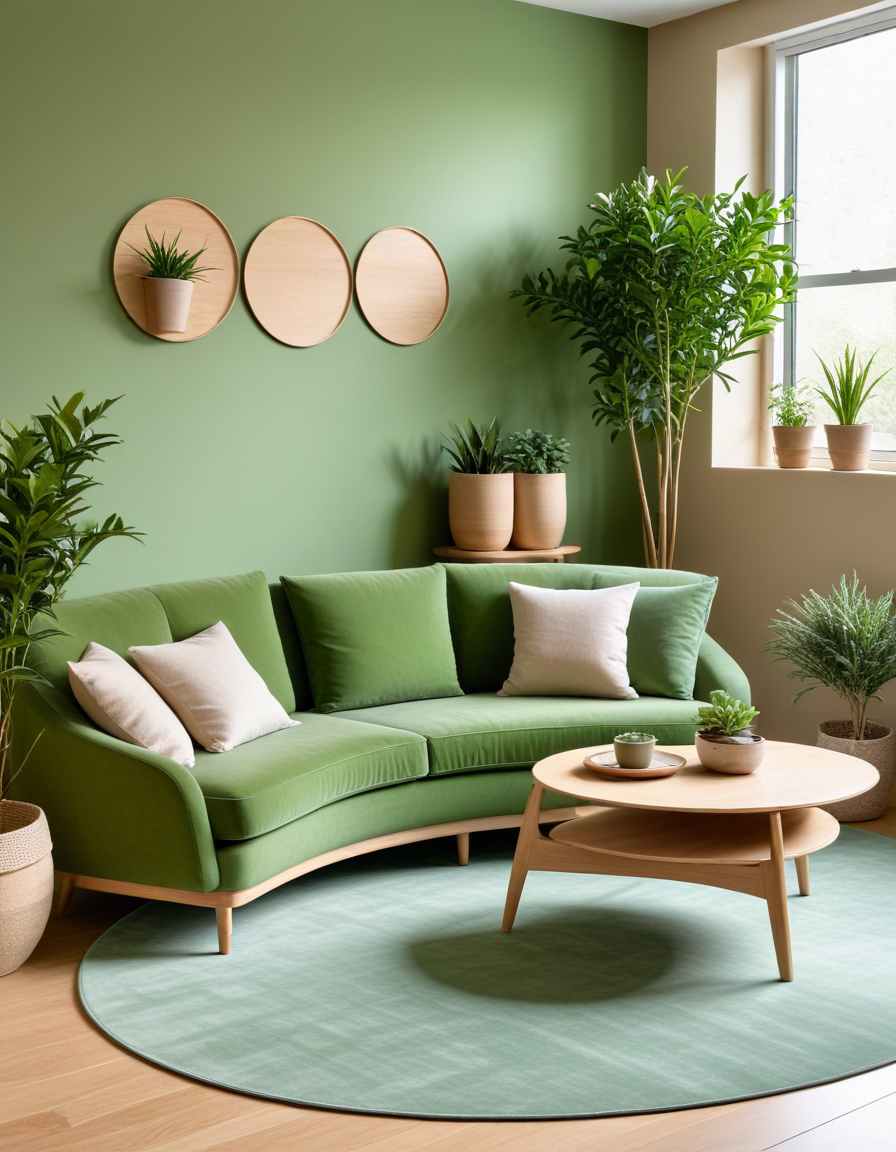 43 Green Living Room Ideas To Elevate Your Home’s Style And Serenity