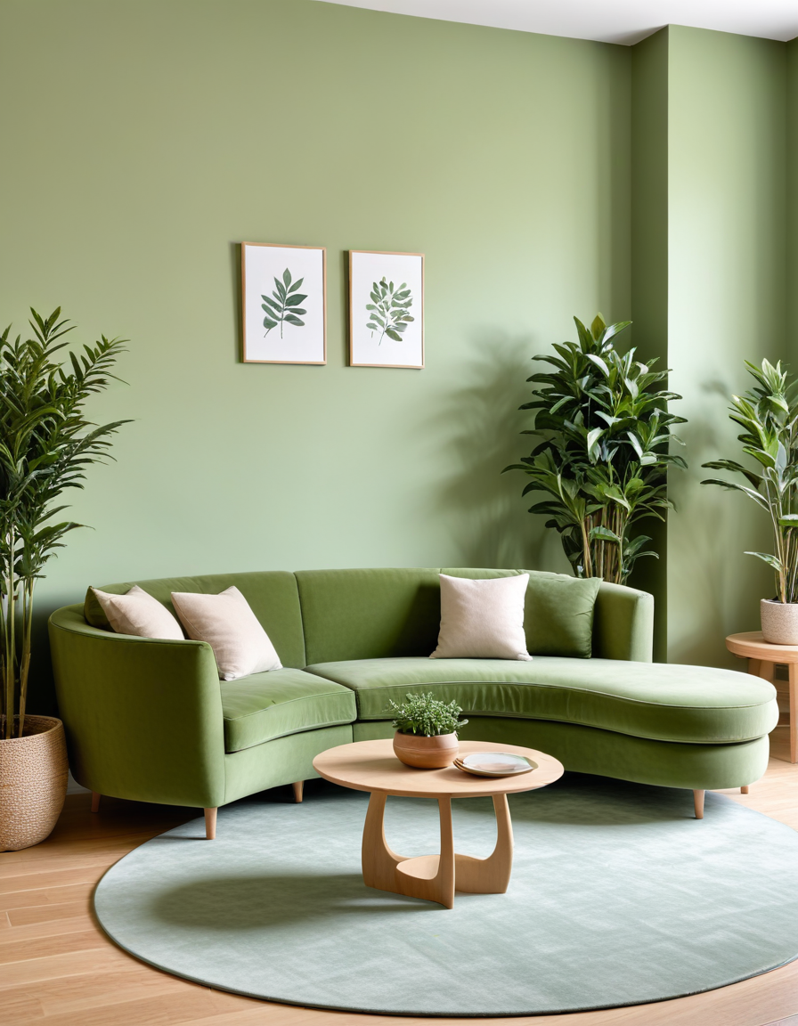 43 Green Living Room Ideas To Elevate Your Home’s Style And Serenity