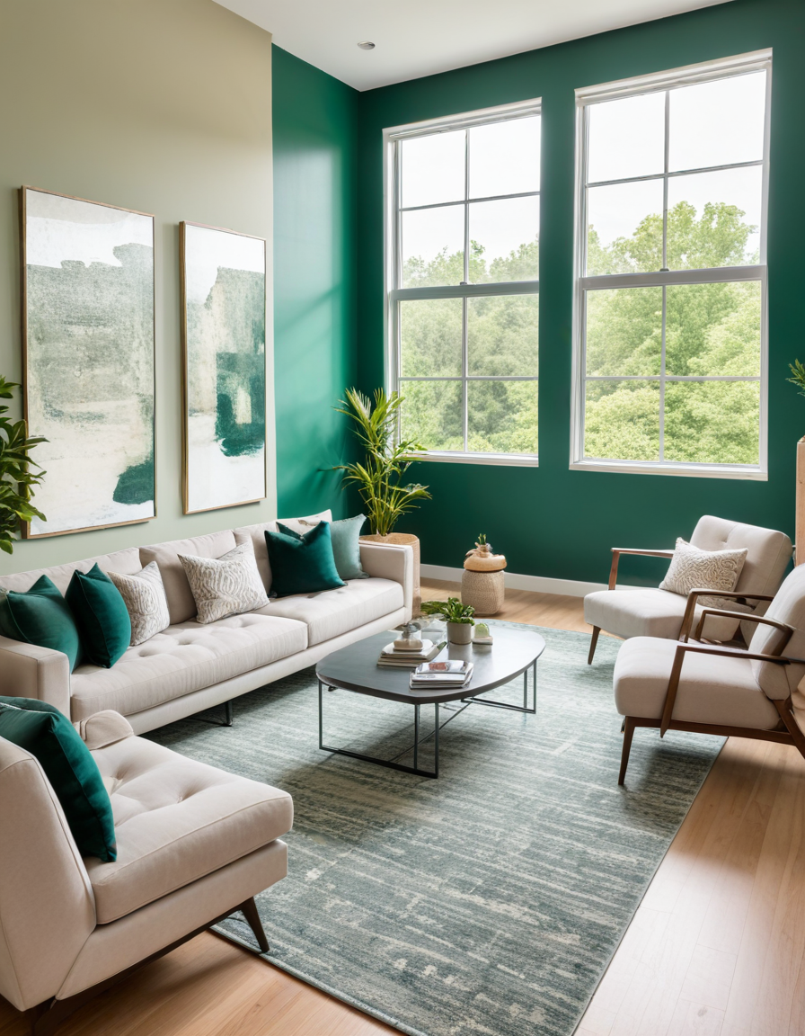43 Green Living Room Ideas To Elevate Your Home’s Style And Serenity