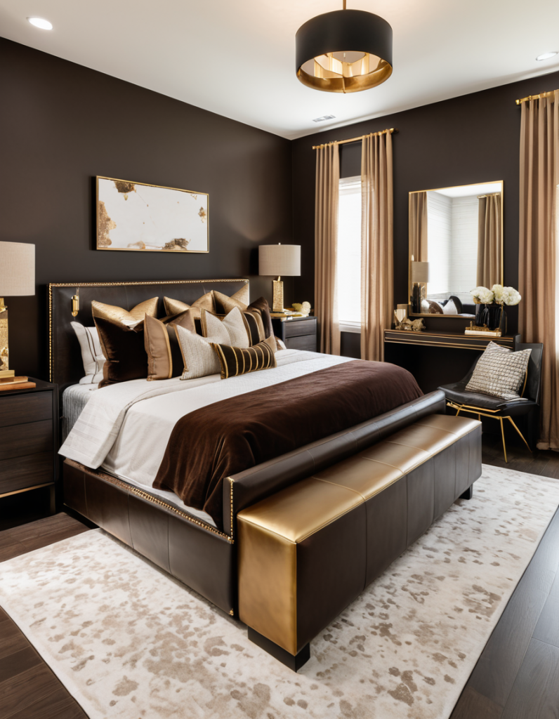 Nature’s Neutral: 41 Unexpected Brown Bedroom Ideas
