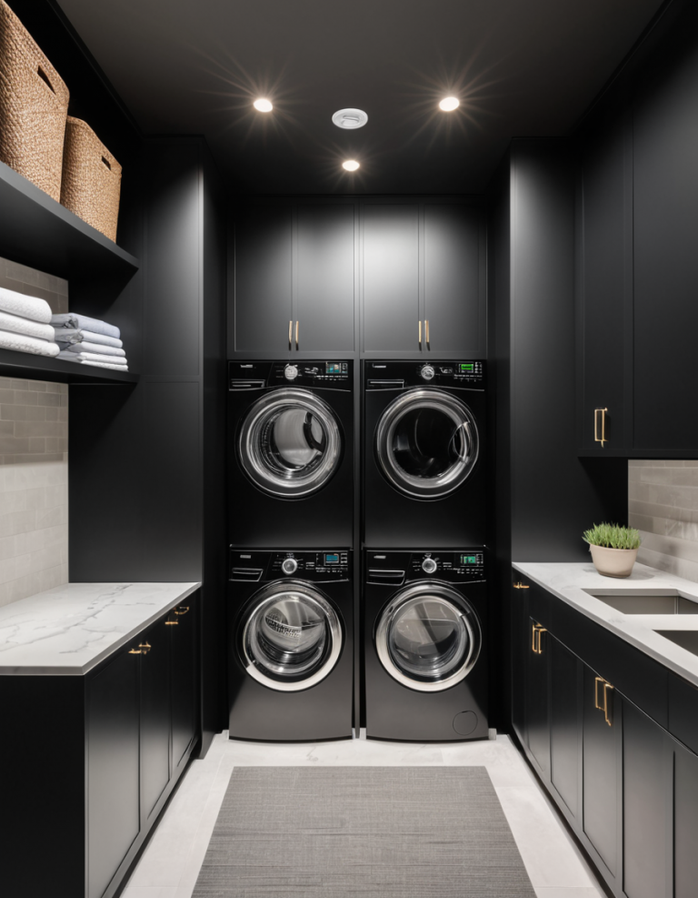 59 Laundry Room Cabinets And Shelves Ideas For A Stylish And Organized ...