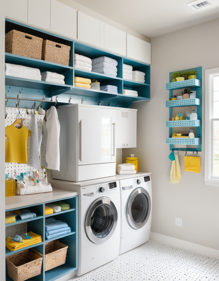 46 Genius Laundry Room Organization Ideas For A Clutter-Free Space