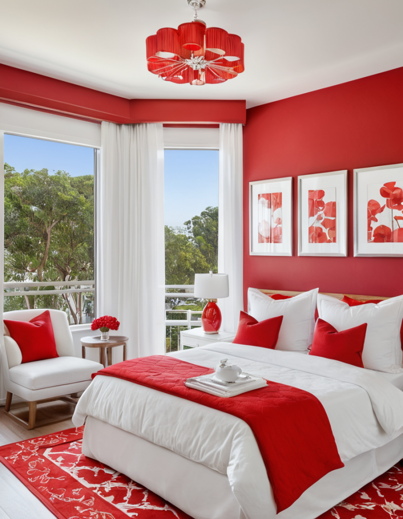 Passion in Design: 50 Stunning Red Bedroom Concepts to Ignite Your Imagination