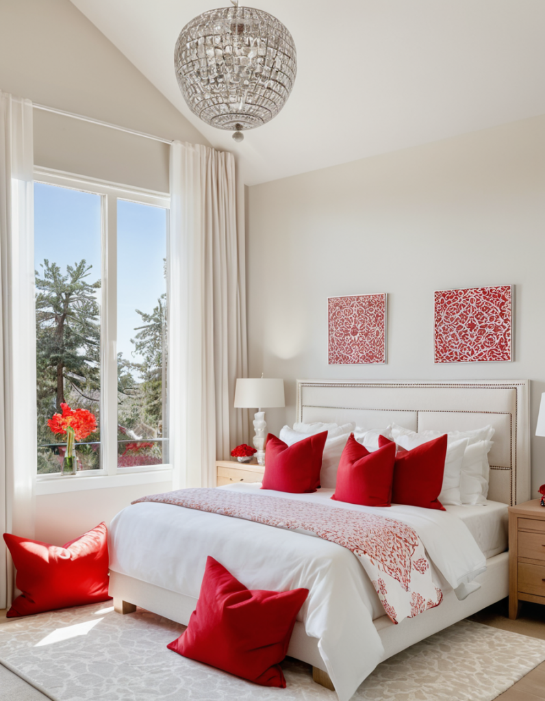 Passion in Design: 50 Stunning Red Bedroom Concepts to Ignite Your Imagination