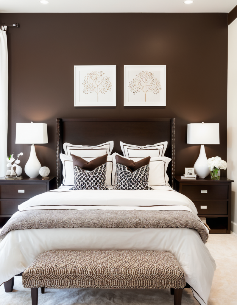 Nature’s Neutral: 41 Unexpected Brown Bedroom Ideas