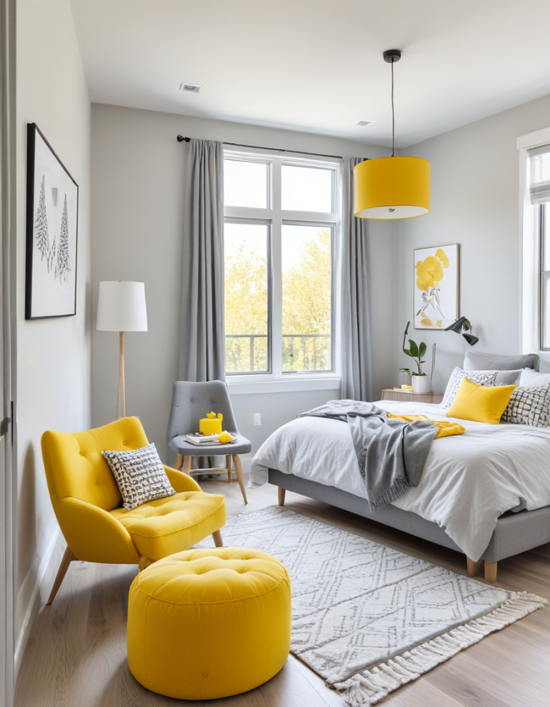 43 Radiant Yellow Bedroom Ideas To Infuse Your Space With Sunshine