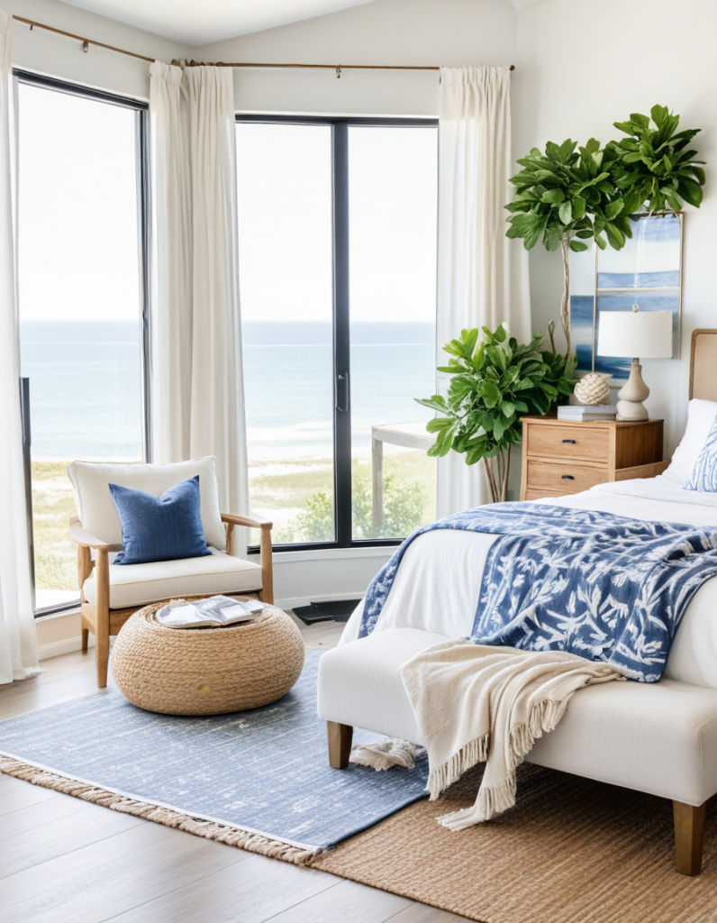 43 Coastal Bedroom Ideas To Bring The Ocean’s Charm Indoors