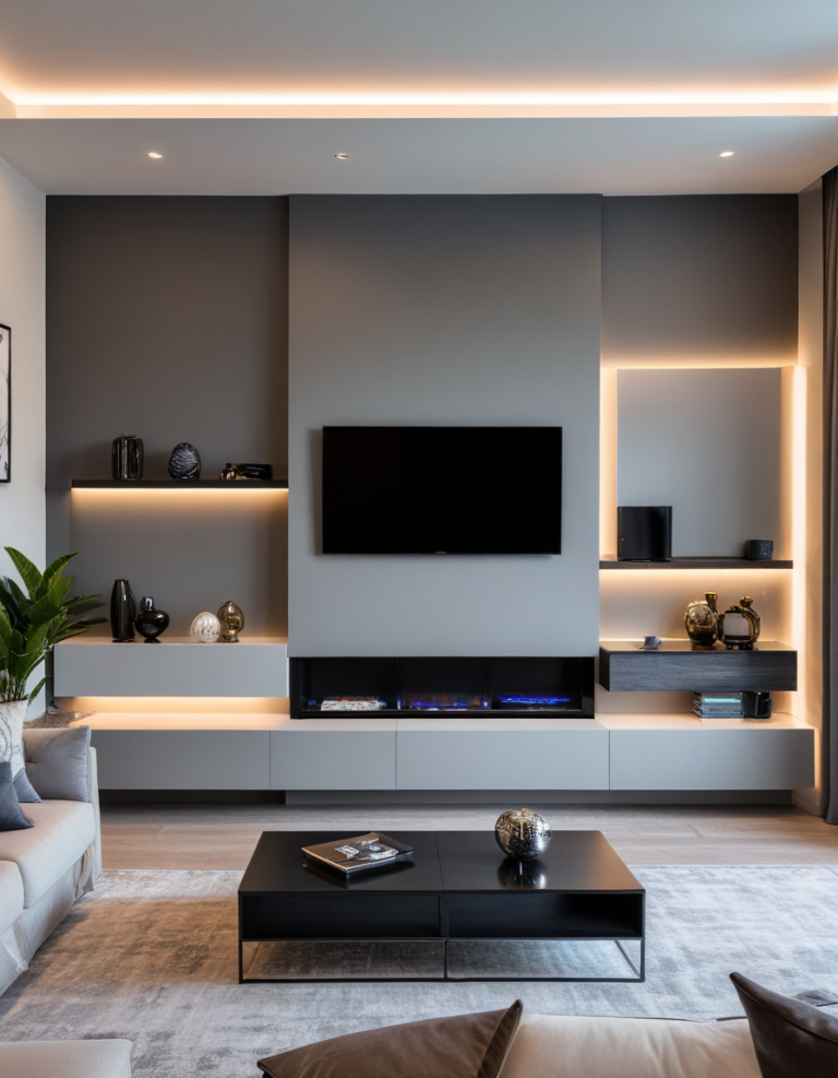 47 Living Room TV Wall Ideas To Transform Your Space In Style